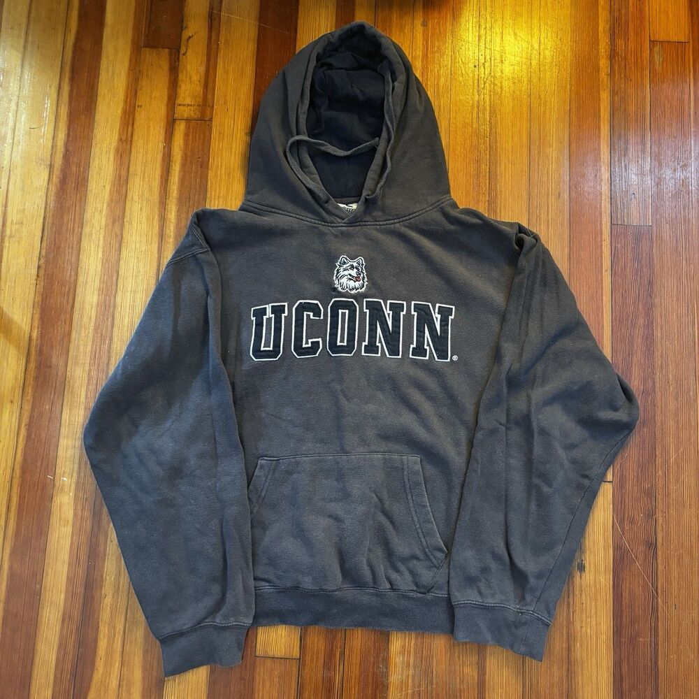 Colosseum UCONN Huskies Hoodie Mens Size XL Pullover University Of Connecticut